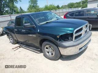 2011 Ram 1500 SLT with VIN 1D7RV1GP8BS527721, listed as a IAAI auction lot 42777610 with 143,738 mi miles and . Bid and sale history available at DreamBid. Image 1.