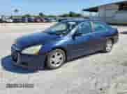 2007 Honda Accord EX-L with VIN 1HGCM56827A153657, listed as a Copart auction lot 81913155 with 147,154 mi miles and Salvage title. Bid and sale history available at DreamBid. Image 1.