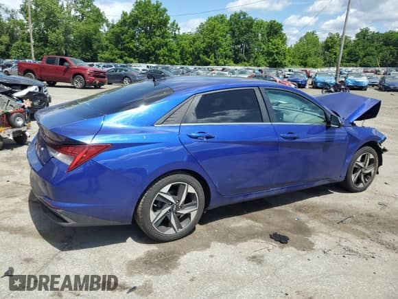 2022 Hyundai Elantra SEL с VIN KMHLN4AG4NU218567, выставлен на аукционе Copart как лот 64075595 с пробегом Не указан миль и Списание • Salvage title. История ставок и продаж доступна на DreamBid. Изображение 3.
