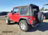 2001 Jeep Wrangler SE with VIN 1J4FA29P91P367534, listed as a Copart auction lot 81644824 with 156,597 mi miles and Clean title. Bid and sale history available at DreamBid. Image 2.