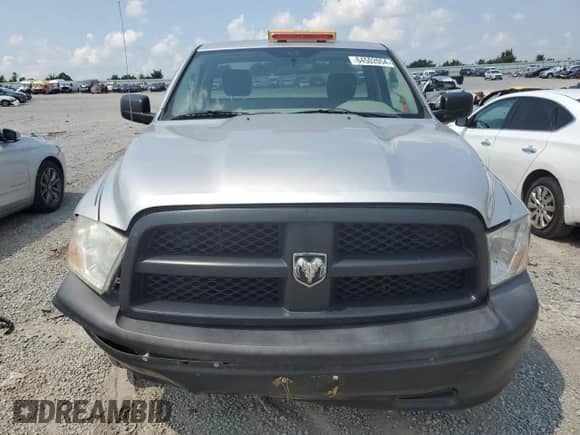 2012 Ram 1500 ST with VIN 3C6JD6AK2CG170444, listed as a Copart auction lot 64502054 with 140,736 mi miles and Salvage title. Bid and sale history available at DreamBid. Image 5.
