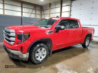 2024 GMC Sierra 1500 SLE with VIN 1GTPUBEK1RZ191736, listed as a Copart auction lot 78983524 with 19,852 mi miles and Clean title. Bid and sale history available at DreamBid. Image 1.