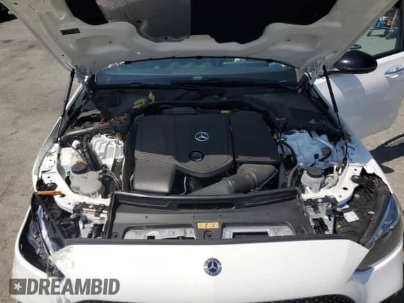 2022 Mercedes-Benz C 300 with VIN W1KAF4GB7NR017100, listed as a Copart auction lot 70561195 with Not provided miles and Salvage title. Bid and sale history available at DreamBid. Image 11.