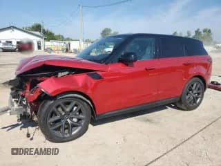 2024 Land Rover Range Rover Sport SE с VIN SAL1P9EU1RA190388, выставлен на аукционе Copart как лот 67274945 с пробегом 21 971 миль миль и Списание • Salvage title. История ставок и продаж доступна на DreamBid. Изображение 1.