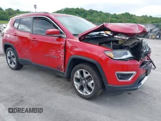 2018 Jeep Compass Limited with VIN 3C4NJCCB7JT406864, listed as a IAAI auction lot 42209473 with 135,093 mi miles and . Bid and sale history available at DreamBid. Image 1.