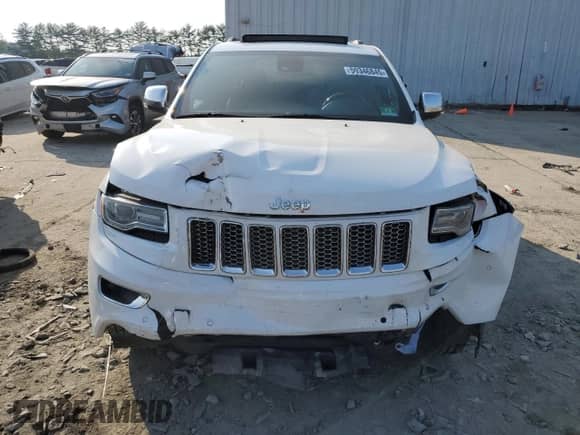 2014 Jeep Grand Cherokee Summit с VIN 1C4RJEJGXEC449558, выставлен на аукционе Copart как лот 59346845 с пробегом Не указан миль и Списание • Salvage title. История ставок и продаж доступна на DreamBid. Изображение 5.