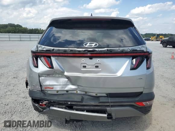 2022 Hyundai Tucson Limited with VIN 5NMJECAE9NH104687, listed as a Copart auction lot 71448905 with 33,059 mi miles and Salvage title. Bid and sale history available at DreamBid. Image 6.