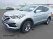 2017 Hyundai Santa Fe 2.4L with VIN 5XYZTDLBXHG428750, listed as a IAAI auction lot 43378465 with 94,314 mi miles and . Bid and sale history available at DreamBid. Image 2.