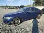2022 BMW 5 Series 530i xDrive z VIN WBA13BJ03NWX44893, wystawiony jako Copart lot #65421175 z przebiegiem Nie podano mil oraz Szkoda całkowita • Salvage title. Historia ofert i sprzedaży dostępna na DreamBid. Obrazek 1.