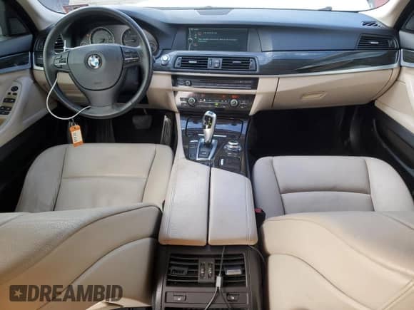 2012 BMW 5 Series 535i with VIN WBAFR7C51CC816523, listed as a Copart auction lot 82575805 with 79,400 mi miles and Salvage title. Bid and sale history available at DreamBid. Image 8.