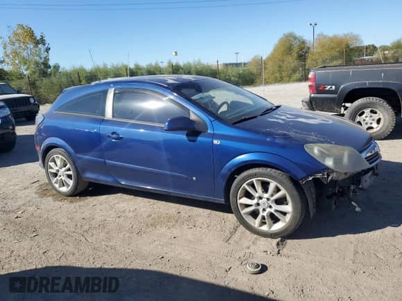2008 Saturn Astra XR with VIN W08AT271585114461, listed as a Copart auction lot 74052524 with 193,617 mi miles and Salvage title. Bid and sale history available at DreamBid. Image 4.