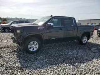 2024 GMC Sierra 1500 SLE with VIN 3GTPHBEK1RG388071, listed as a Copart auction lot 61762845 with 28,643 mi miles and Clean title. Bid and sale history available at DreamBid. Image 1.