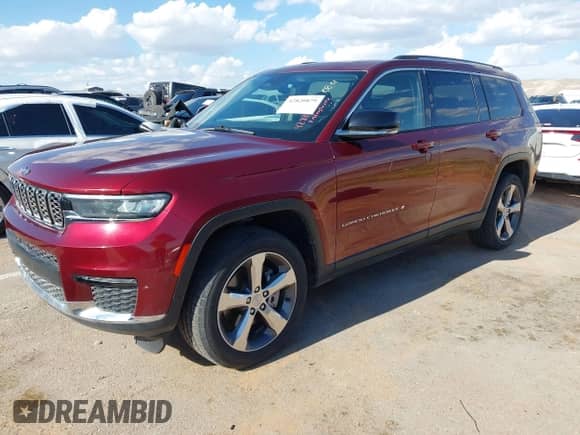 2021 Jeep Grand Cherokee Limited with VIN 1C4RJJBG1M8125987, listed as a IAAI auction lot 42820879 with 39,118 mi miles and . Bid and sale history available at DreamBid. Image 17.