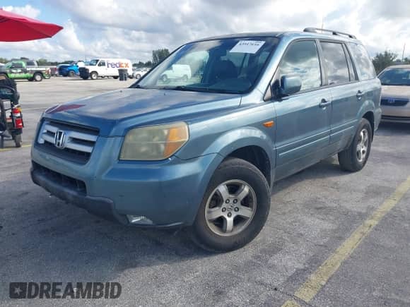 2006 Honda Pilot EX-L z VIN 5FNYF18546B009463, wystawiony jako IAAI lot #43517616 z przebiegiem 213 658 mil mil oraz . Historia ofert i sprzedaży dostępna na DreamBid. Obrazek 2.