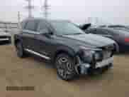 2021 Hyundai Santa Fe Limited with VIN 5NMS4DAL8MH343092, listed as a Copart auction lot 61070645 with 20,187 mi miles and Salvage title. Bid and sale history available at DreamBid. Image 4.