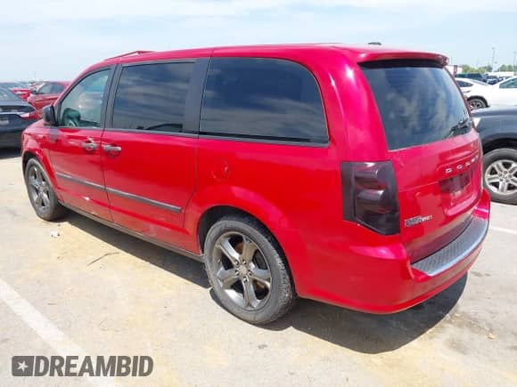 2014 Dodge Grand Caravan SE with VIN 2C4RDGBG4ER366720, listed as a IAAI auction lot 42805442 with 176,562 mi miles and . Bid and sale history available at DreamBid. Image 3.