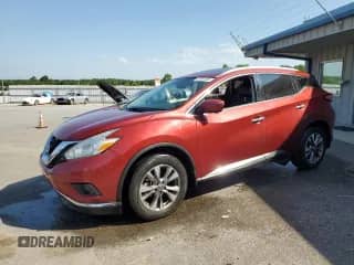 2016 Nissan Murano S with VIN 5N1AZ2MH1GN141416, listed as a Copart auction lot 67561605 with 81,026 mi miles and Salvage title. Bid and sale history available at DreamBid. Image 1.
