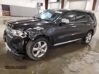2012 Dodge Durango Citadel with VIN 1C4SDJET2CC311907, listed as a Copart auction lot 80867905 with 185,918 mi miles and Salvage title. Bid and sale history available at DreamBid. Image 1.