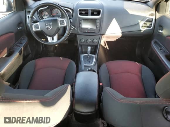 2012 Dodge Avenger SXT Plus with VIN 1C3CDZEG9CN222298, listed as a Copart auction lot 71292635 with 146,601 mi miles and Salvage title. Bid and sale history available at DreamBid. Image 8.