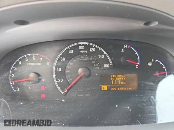 2006 Hyundai Azera SE with VIN KMHFC46F36A121950, listed as a Copart auction lot 71303815 with 125,217 mi miles and Clean title. Bid and sale history available at DreamBid. Image 9.