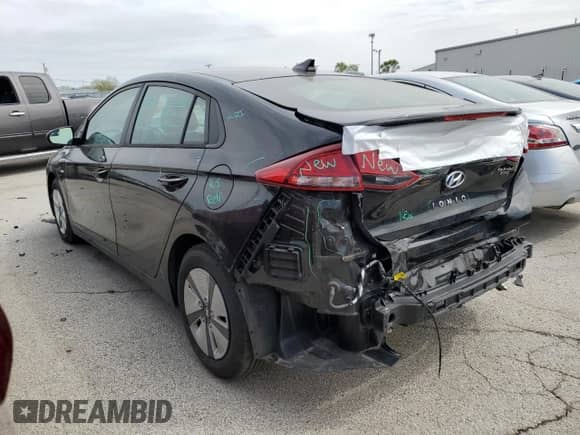 2019 Hyundai Ioniq Blue z VIN KMHC65LC8KU124376, wystawiony jako Copart lot #49629244 z przebiegiem 62 301 mil mil oraz . Historia ofert i sprzedaży dostępna na DreamBid. Obrazek 2.