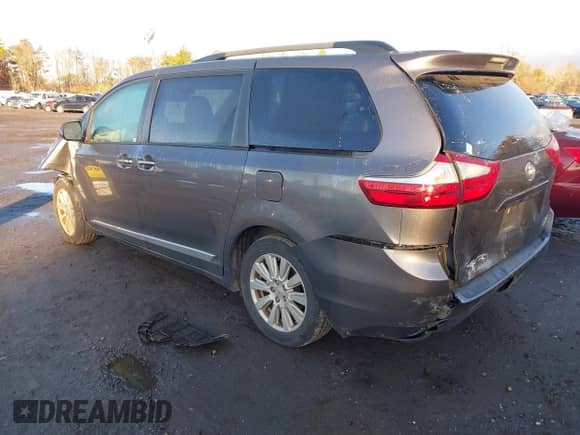 2017 Toyota Sienna XLE with VIN 5TDDZ3DC3HS171329, listed as a IAAI auction lot 41136030 with 115,990 mi miles and . Bid and sale history available at DreamBid. Image 3.