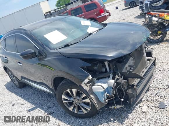 2017 Nissan Murano SL z VIN 5N1AZ2MG1HN132482, wystawiony jako IAAI lot #42052967 z przebiegiem 160 089 mil mil oraz . Historia ofert i sprzedaży dostępna na DreamBid. Obrazek 1.