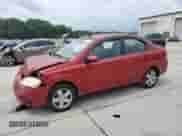 2009 Chevrolet Aveo 1LT with VIN KL1TD56E19B341515, listed as a Copart auction lot 68346205 with 165,649 mi miles and Salvage title. Bid and sale history available at DreamBid. Image 1.