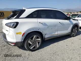 2021 Hyundai NEXO Limited z VIN KM8J84A63MU012984, wystawiony jako Copart lot #57829945 z przebiegiem 35 110 mil mil oraz Czysty tytuł • Clean title. Historia ofert i sprzedaży dostępna na DreamBid. Obrazek 3.