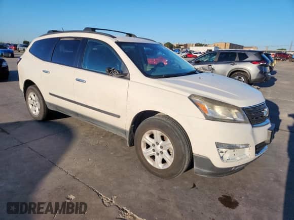 2014 Chevrolet Traverse LS с VIN 1GNKRFED5EJ352240, выставлен на аукционе Copart как лот 70347875 с пробегом 121 202 миль миль и Списание • Salvage title. История ставок и продаж доступна на DreamBid. Изображение 4.