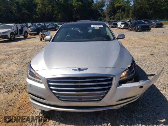 2015 Hyundai Genesis 3.8L with VIN KMHGN4JE9FU062950, listed as a Copart auction lot 86128805 with 113,742 mi miles and Salvage title. Bid and sale history available at DreamBid. Image 5.