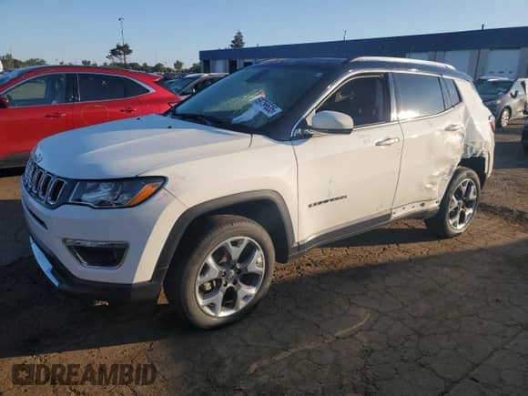 2020 Jeep Compass Limited с VIN 3C4NJDCB2LT254856, выставлен на аукционе Copart как лот 69756635 с пробегом 50 739 миль миль и Чистый • Clean title. История ставок и продаж доступна на DreamBid. Изображение 1.