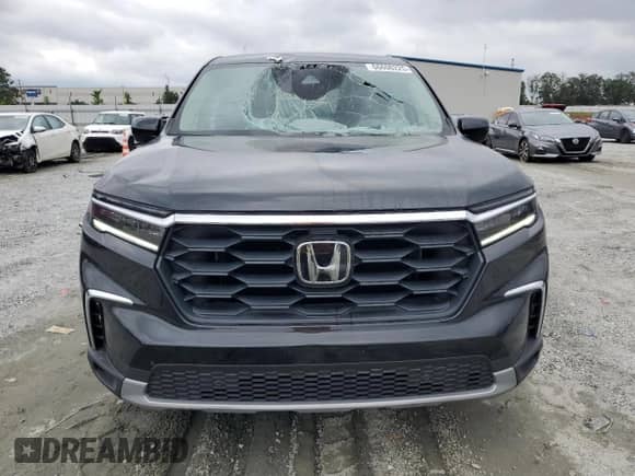 2024 Honda Pilot EX-L с VIN 5FNYG2H49RB014186, выставлен на аукционе Copart как лот 66606225 с пробегом 14 321 миль миль и Чистый • Clean title. История ставок и продаж доступна на DreamBid. Изображение 5.