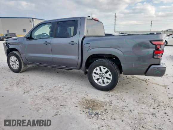2023 Nissan Frontier S with VIN 1N6ED1EK0PN647051, listed as a Copart auction lot 62260455 with 58,902 mi miles and Salvage title. Bid and sale history available at DreamBid. Image 2.