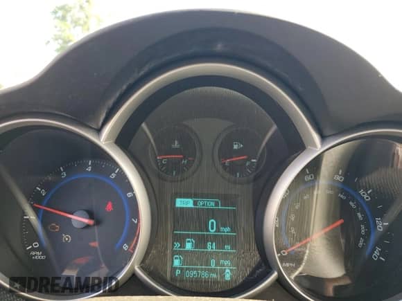 2016 Chevrolet Cruze LT with VIN 1G1PE5SB7G7167915, listed as a Copart auction lot 65076775 with 95,786 mi miles and Clean title. Bid and sale history available at DreamBid. Image 9.