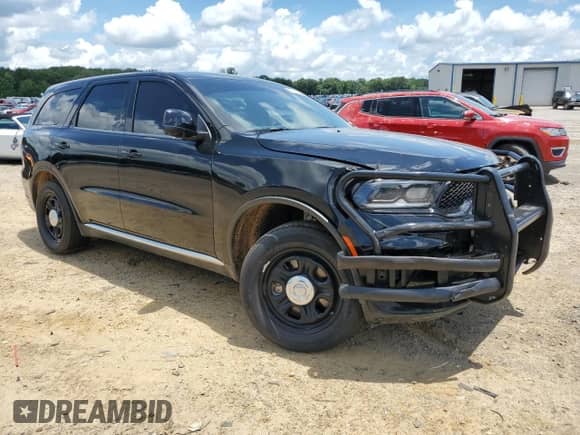 2024 Dodge Durango Pursuit with VIN 1C4RDJFGXRC219954, listed as a Copart auction lot 62519255 with 10,962 mi miles and Salvage title. Bid and sale history available at DreamBid. Image 4.