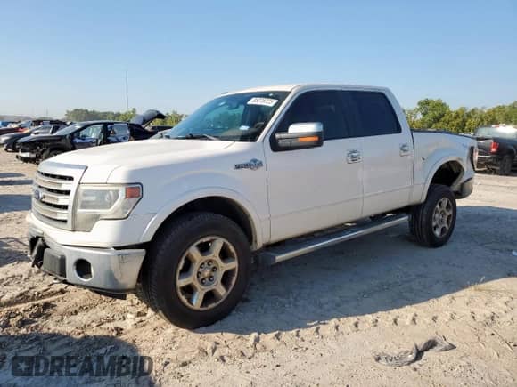 2013 Ford F-150 XLT with VIN 1FTFW1EF2DKG47327, listed as a Copart auction lot 85078725 with 257,080 mi miles and Salvage title. Bid and sale history available at DreamBid. Image 1.