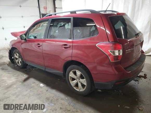 2014 Subaru Forester Premium with VIN JF2SJACC1EG497951, listed as a Copart auction lot 81470604 with Not provided miles and Salvage title. Bid and sale history available at DreamBid. Image 2.