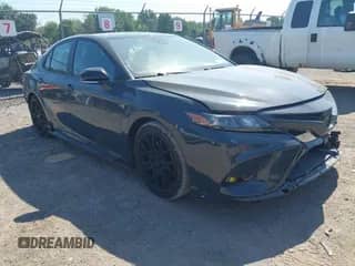 2024 Toyota Camry TRD with VIN 4T1KZ1AK8RU095252, listed as a IAAI auction lot 42785747 with 18,917 mi miles and . Bid and sale history available at DreamBid. Image 1.