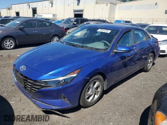 2021 Hyundai Elantra SE с VIN 5NPLL4AGXMH050792, выставлен на аукционе Copart как лот 70051895 с пробегом 29 364 миль миль и Списание • Salvage title. История ставок и продаж доступна на DreamBid. Изображение 1.