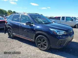 2019 Subaru Forester Special Sports z VIN JF2SKAJCXKH576895, wystawiony jako IAAI lot #43400488 z przebiegiem 54 916 mil mil oraz . Historia ofert i sprzedaży dostępna na DreamBid. Obrazek 1.