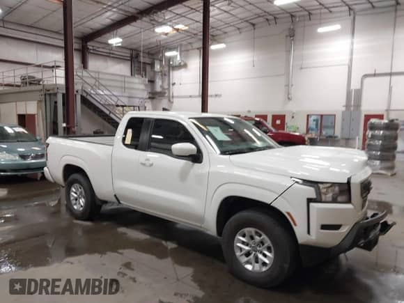 2024 Nissan Frontier S with VIN 1N6ED1CM3RN671481, listed as a IAAI auction lot 42491488 with 18,466 mi miles and . Bid and sale history available at DreamBid. Image 1.