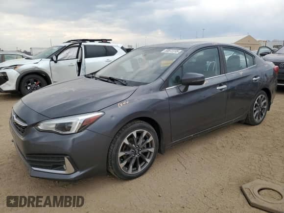 2020 Subaru Impreza Limited with VIN 4S3GKAU6XL3602775, listed as a Copart auction lot 68872235 with 35,260 mi miles and Non repairable. Bid and sale history available at DreamBid. Image 1.