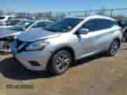 2016 Nissan Murano S with VIN 5N1AZ2MH7GN163212, listed as a IAAI auction lot 42106883 with 76,326 mi miles and . Bid and sale history available at DreamBid. Image 2.