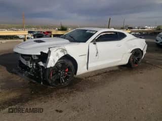 2022 Chevrolet Camaro 2SS с VIN 1G1FH1R77N0118586, выставлен на аукционе Copart как лот 53115215 с пробегом 54 334 миль миль и Чистый • Clean title. История ставок и продаж доступна на DreamBid. Изображение 1.