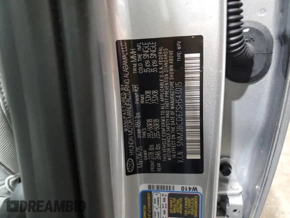 2025 Hyundai Tucson SEL with VIN 5NMJBCDE7SH543015, listed as a Copart auction lot 87393375 with 13,788 mi miles and Clean title. Bid and sale history available at DreamBid. Image 14.