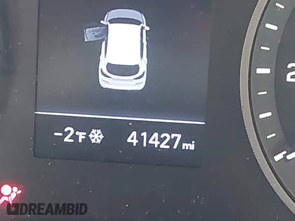 2021 Hyundai Tucson SE with VIN KM8J2CA48MU386095, listed as a IAAI auction lot 43008400 with 41,427 mi miles and . Bid and sale history available at DreamBid. Image 15.