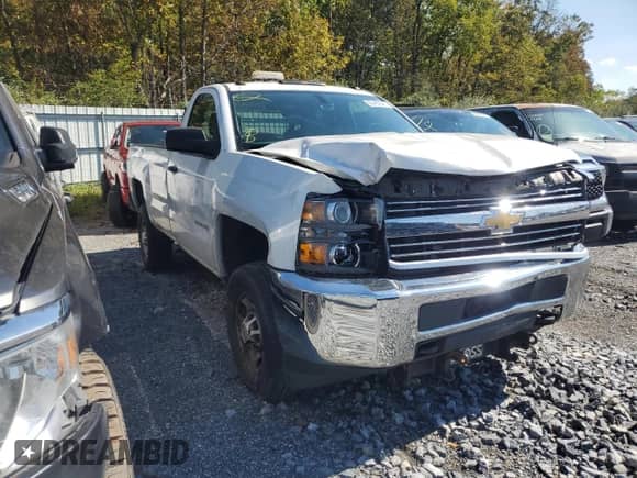 2015 Chevrolet Silverado 2500HD Work Truck with VIN 1GC0KUEG5FZ142467, listed as a Copart auction lot 80499545 with 92,695 mi miles and Salvage title. Bid and sale history available at DreamBid. Image 4.