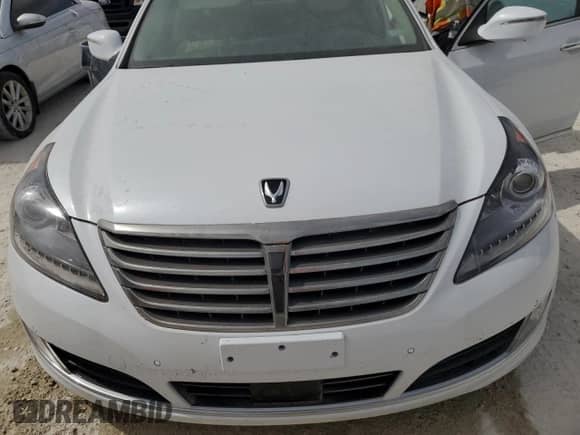 2014 Hyundai Equus Ultimate с VIN KMHGH4JHXEU090143, выставлен на аукционе Copart как лот 75199064 с пробегом Не указан миль и На запчасти • Non repairable. История ставок и продаж доступна на DreamBid. Изображение 11.