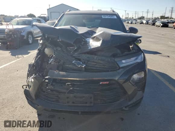 2023 Chevrolet TrailBlazer RS с VIN KL79MUSL8PB122076, выставлен на аукционе Copart как лот 69154685 с пробегом 46 860 миль миль и Списание • Salvage title. История ставок и продаж доступна на DreamBid. Изображение 5.